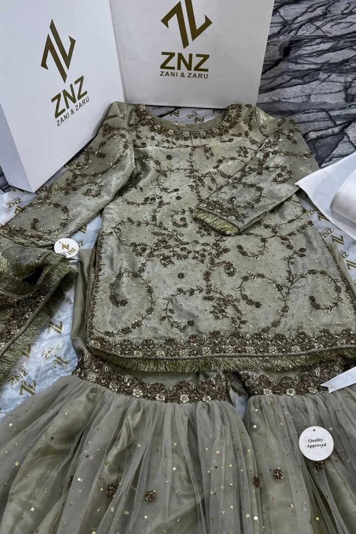 ZnZ Bridal Gharara | ZnZ001